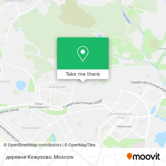 деревня Кожухово map