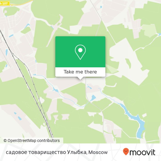 садовое товарищество Улыбка map