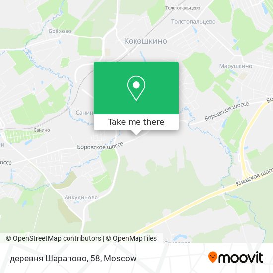 деревня Шарапово, 58 map