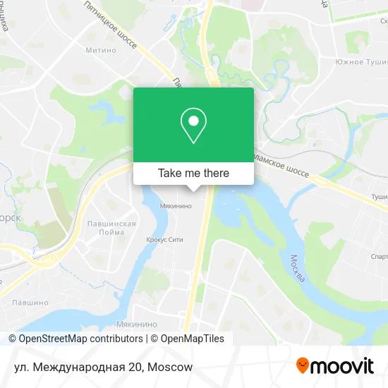 ул. Международная 20 map