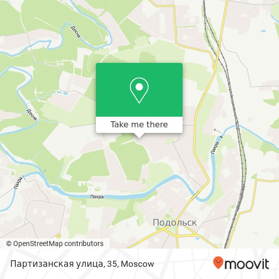 Партизанская улица, 35 map