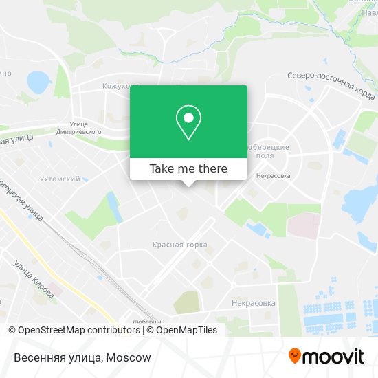 Весенняя улица map