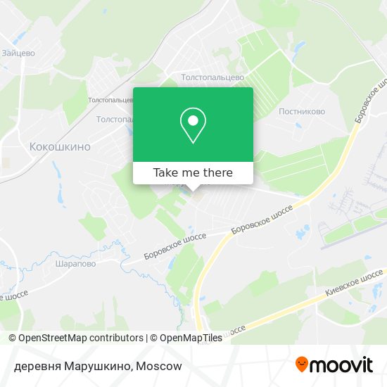 деревня Марушкино map