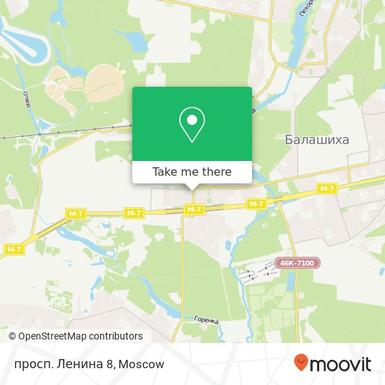 просп. Ленина 8 map