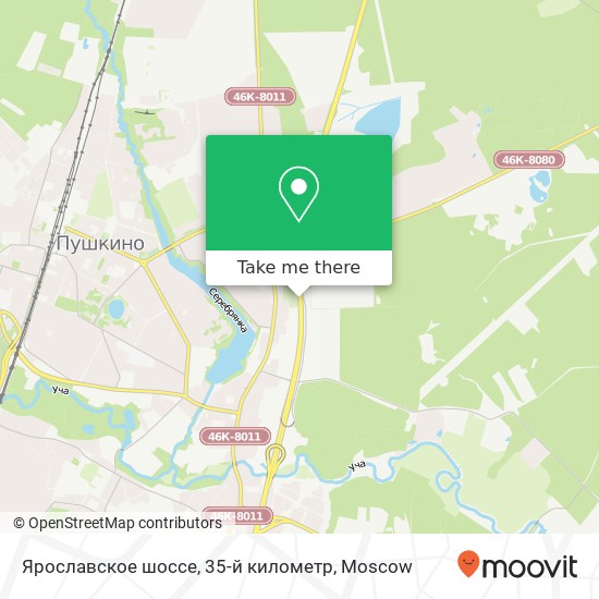 Ярославское шоссе, 35-й километр map