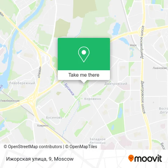 Ижорская улица, 9 map