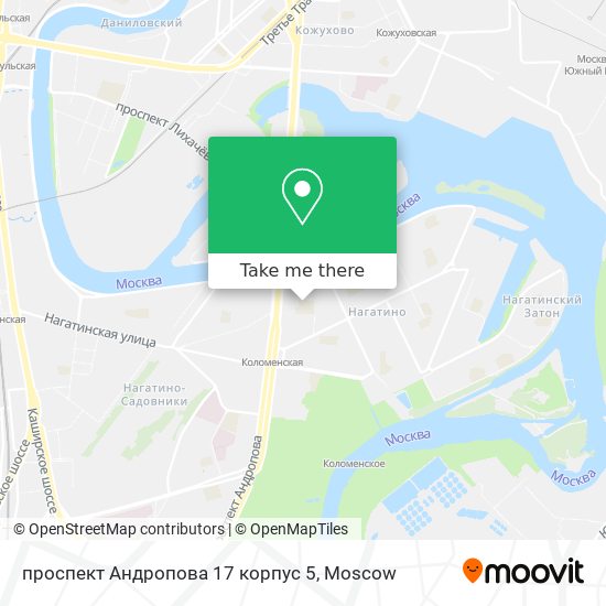 проспект Андропова 17 корпус 5 map