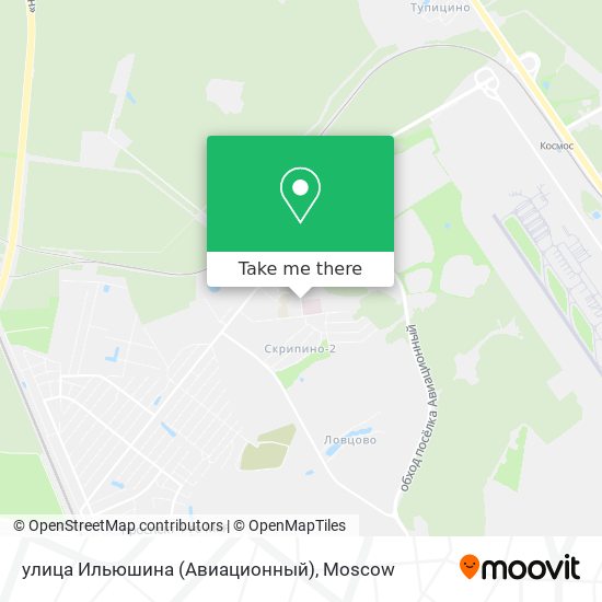 улица Ильюшина (Авиационный) map