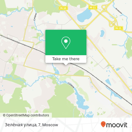 Зелёная улица, 7 map