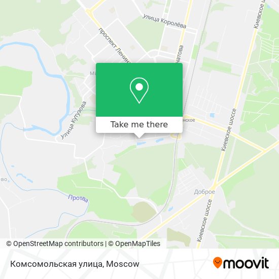 Комсомольская улица map
