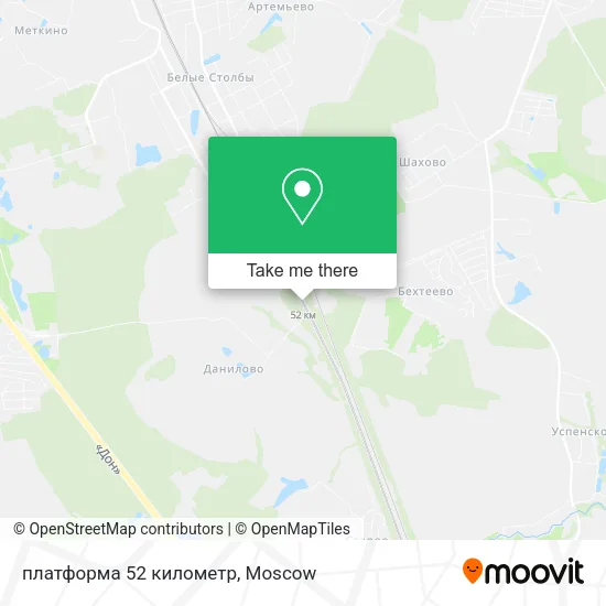 платформа 52 километр map