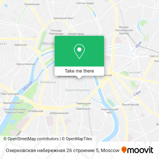 Озерковская набережная 26 строение 5 map