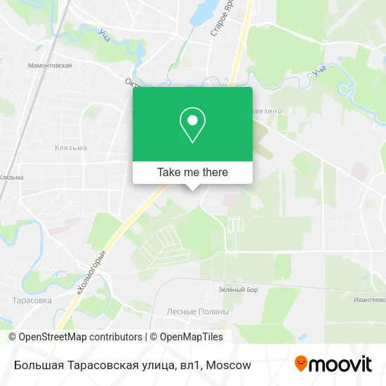 Большая Тарасовская улица, вл1 map