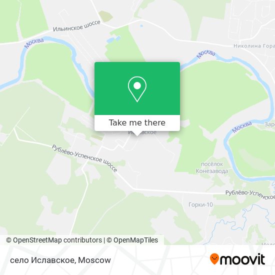 село Иславское map