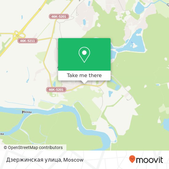 Дзержинская улица map