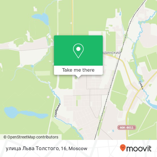 улица Льва Толстого, 16 map