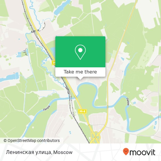 Ленинская улица map
