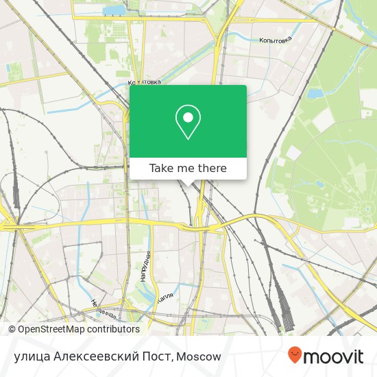 улица Алексеевский Пост map