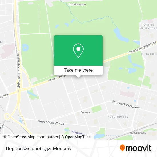 Перовская слобода map