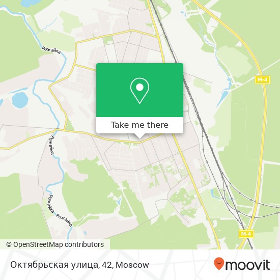 Октябрьская улица, 42 map
