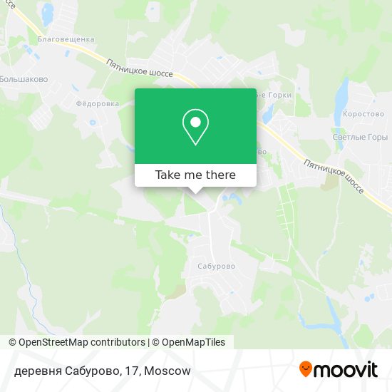 деревня Сабурово, 17 map