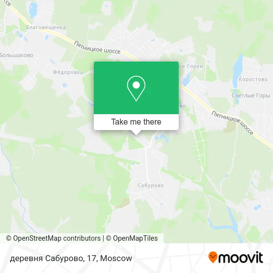 деревня Сабурово, 17 map