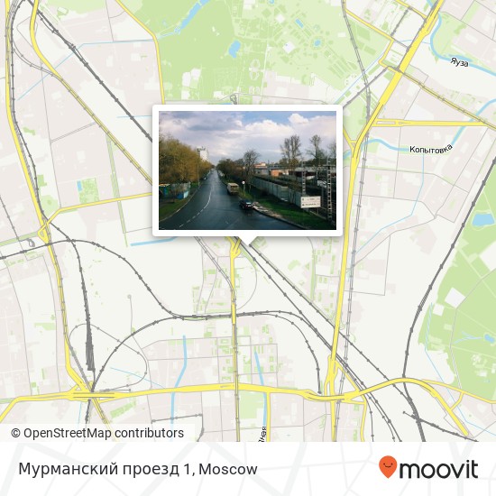 Мурманский проезд 1 map