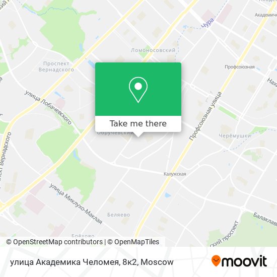 улица Академика Челомея, 8к2 map