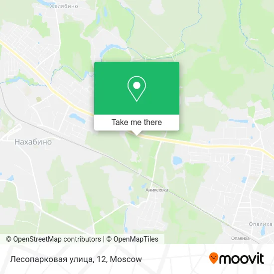 Лесопарковая улица, 12 map