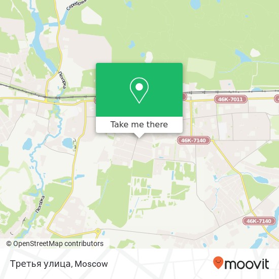 Третья улица map