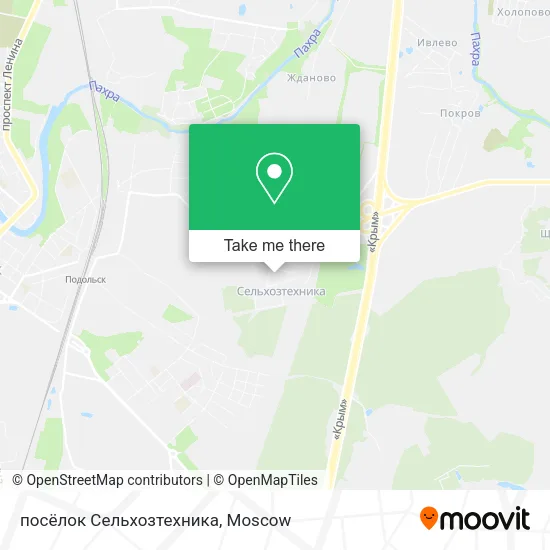 посёлок Сельхозтехника map