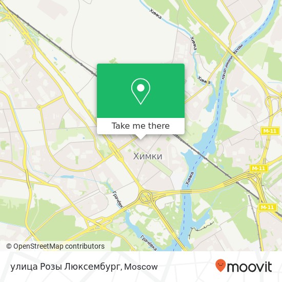 улица Розы Люксембург map