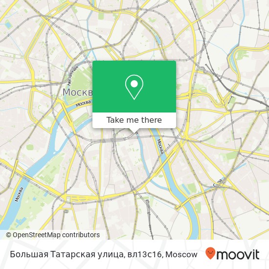 Большая Татарская улица, вл13с16 map