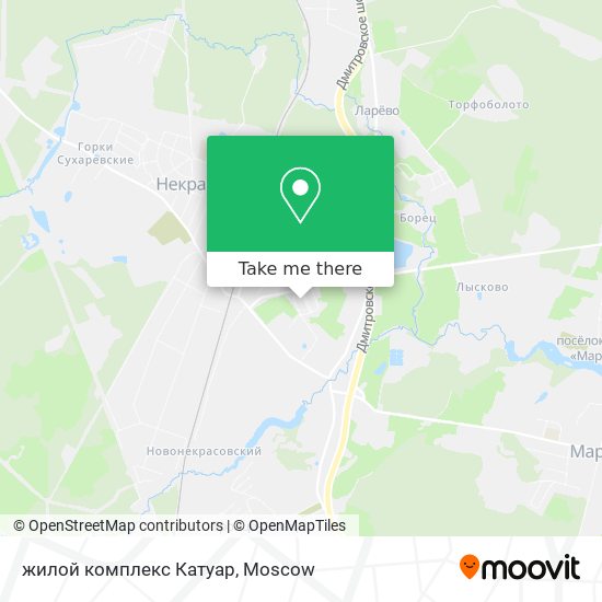 жилой комплекс Катуар map