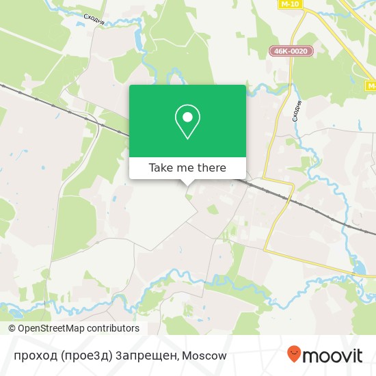 проход (прое3д) 3апрещен map