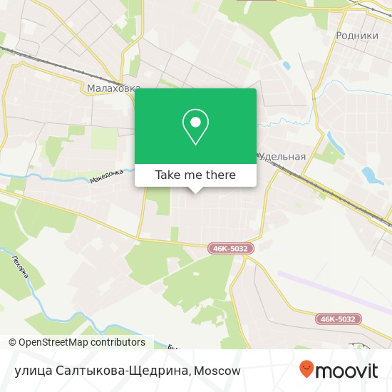 улица Салтыкова-Щедрина map