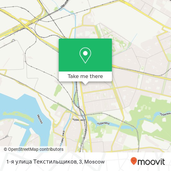 1-я улица Текстильщиков, 3 map