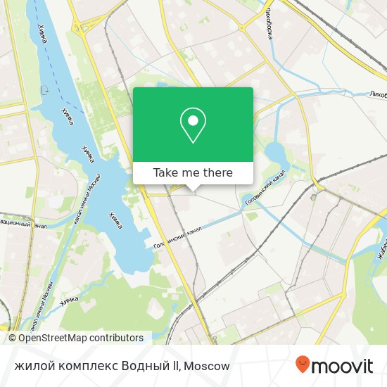 жилой комплекс Водный ll map