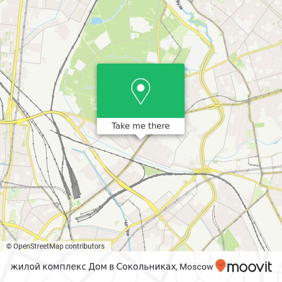 жилой комплекс Дом в Сокольниках map