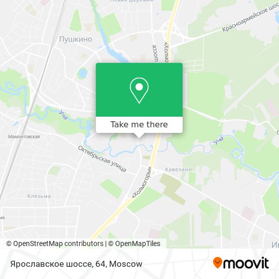 Ярославское шоссе, 64 map