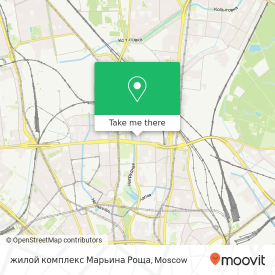 жилой комплекс Марьина Роща map