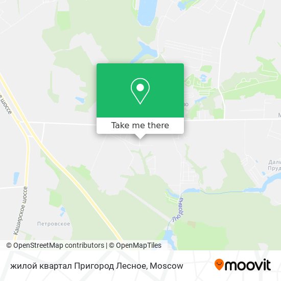 жилой квартал Пригород Лесное map