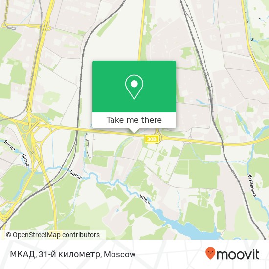 МКАД, 31-й километр map