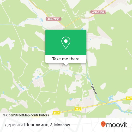 деревня Шевёлкино, 3 map