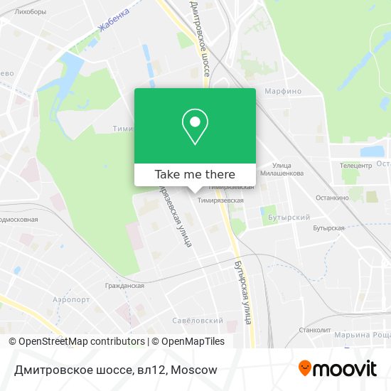 Дмитровское шоссе, вл12 map