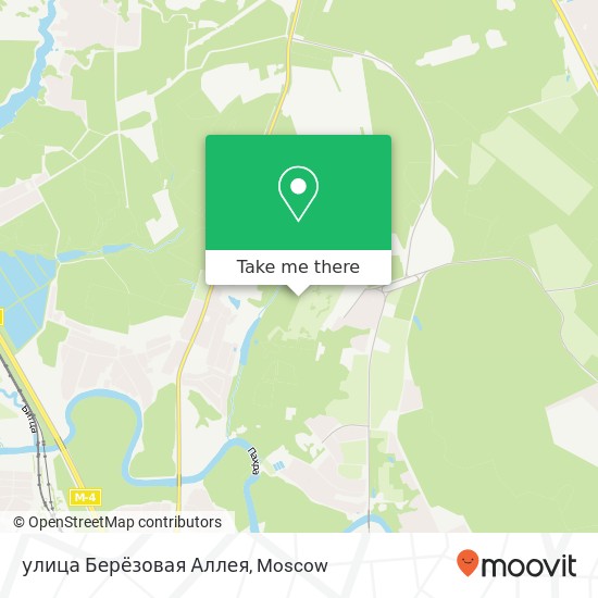 улица Берёзовая Аллея map