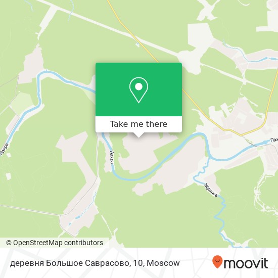 деревня Большое Саврасово, 10 map