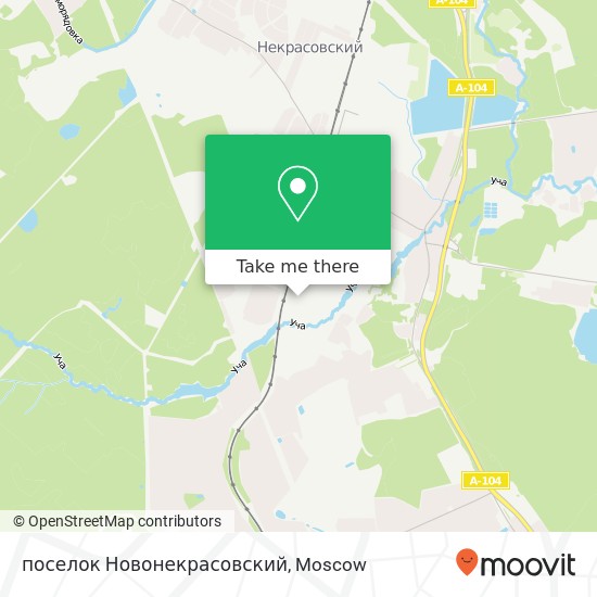поселок Новонекрасовский map