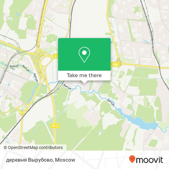 деревня Вырубово map