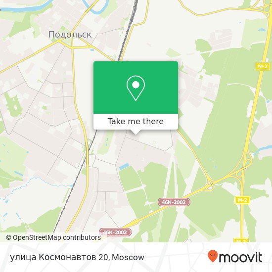 улица Космонавтов 20 map